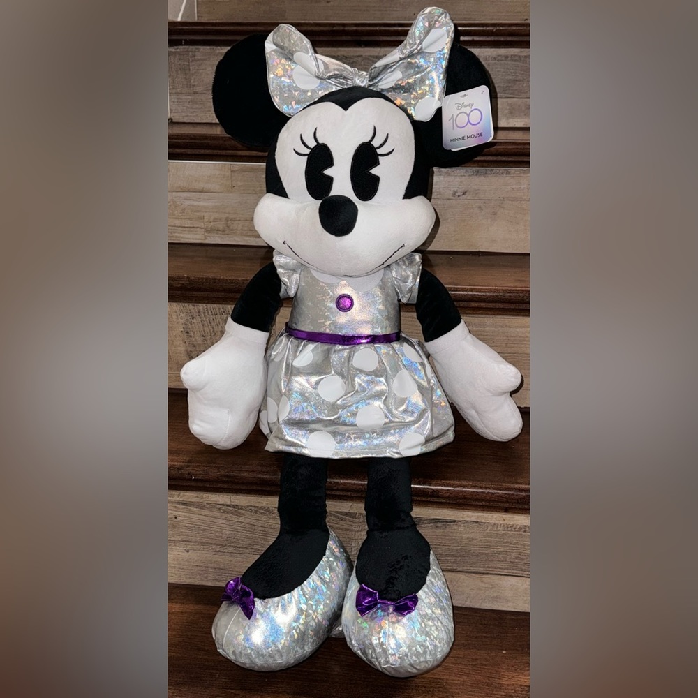Disney 100 Years Of Wonder Minnie Mouse Large Plush - NEW